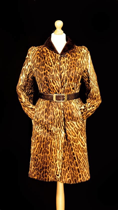 reserved vintage 1940 s leopard ocelot print real fur etsy vintage fur jacket fur coat