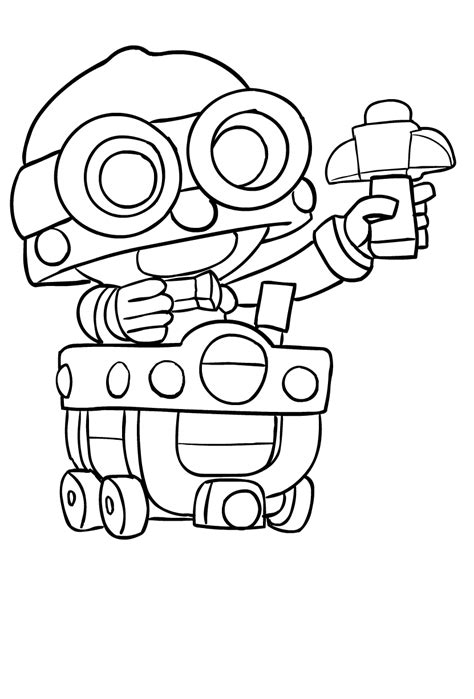 All content must be directly related to brawl stars. Beautiful Brawl Star Coloring Pages | bigbrowndog