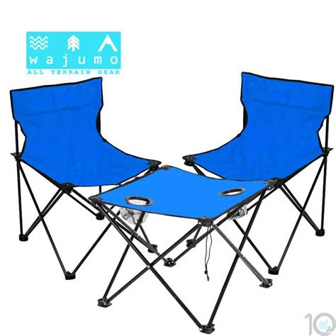 Outdoor dining on the go bundle. Buy Online India WaJuMo-ATG Camping Table & Chair Set ...
