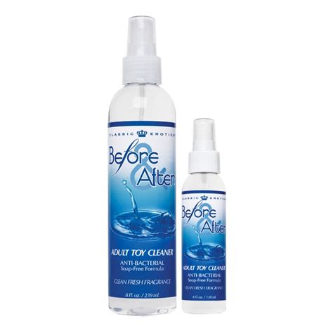 Buy Before And After Anti Bacterial Toy Cleaner Spray 4 Oz Classic Erotica