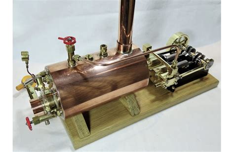 Live Steam Twin Cylinder Mill Model Steam Engine Fully