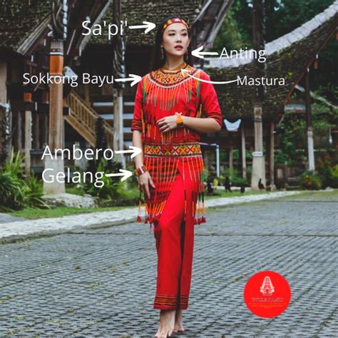 Jual Akesesoris Lengkap Untuk Pakaian Adat Toraja Lengkap 1 Set