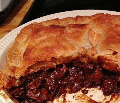 This recipe was created by trying to copy a steak pie made at the 'butt and ben' scottish bakery in pickering, ontario. Steak and Kidney Pie | Recipes, Easy pastry recipes
