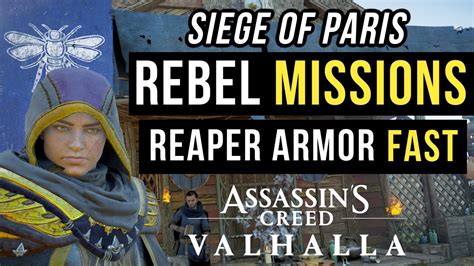 Rebel Missions Glitch Get Reaper Armor Set Fast Assassin S Creed