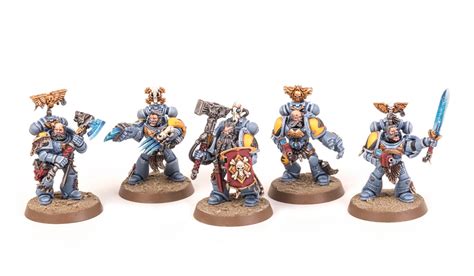 Showcase Space Wolves Wolf Guard Pack Tale Of Painters