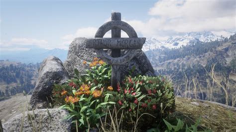 Red Dead Redemption 2 2020 Arthur Morgan Grave Site Location Mezar