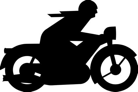 Motorcycle Black And White Oldtimer Motorcycle Clipart Download Free