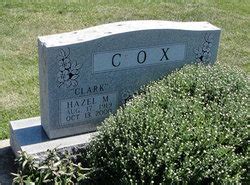 Hazel Marie Clark Cox Homenaje De Find A Grave