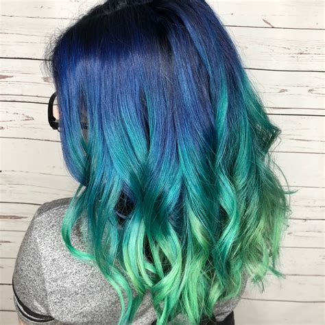 28 Blue Ombre Hair Color Ideas Trending Right Now