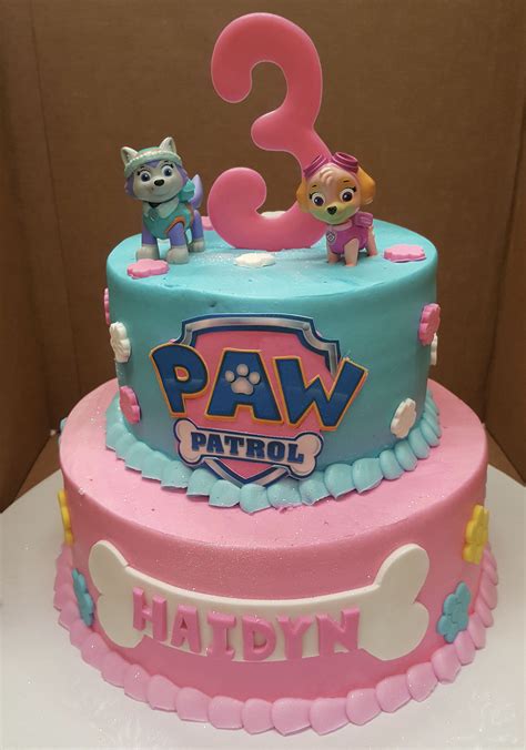 Calumet Bakery Girls Paw Patrol Cake Paw Patrol Birthday Cake Girls