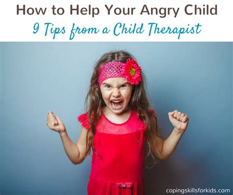 How To Help Your Angry Child — Coping Skills For Kids