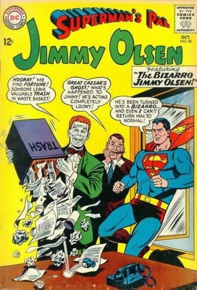 Jimmy Olsen 80 Comic Cover The Bizarro Jimmy Olsen Jimmy Olsen