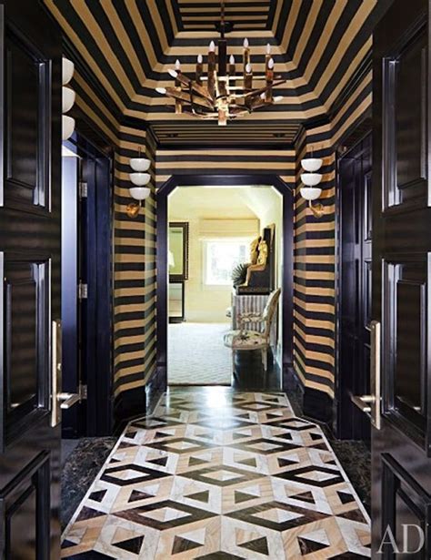 Kelly Wearstler Architectural Digest Floor Design Art Deco Rugs