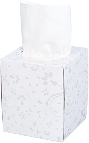 Amazonbasics Professional Facial Tissue Cube Box For Businesses 2 Ply