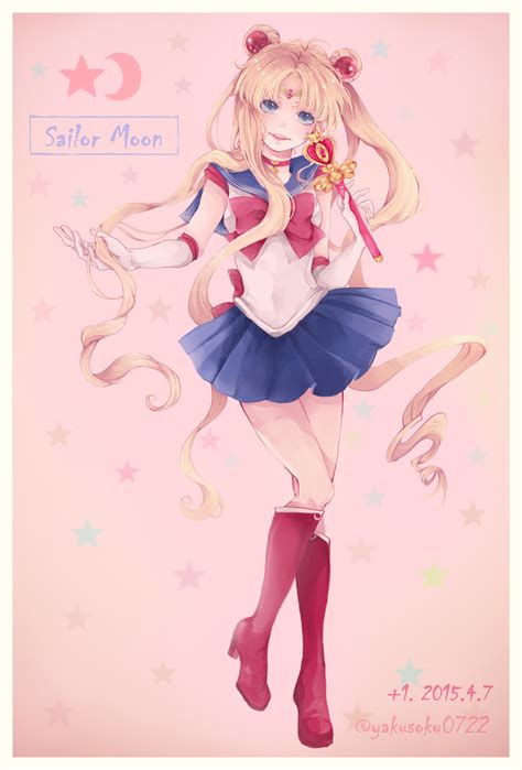 Tsukino Usagi And Sailor Moon Bishoujo Senshi Sailor Moon Drawn By 1