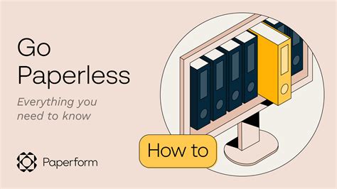 6 Simple Steps For Going Paperless