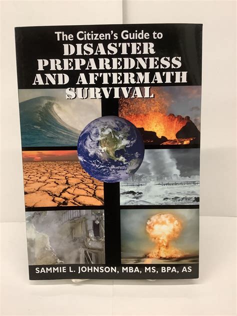 The Citizens Guide To Disaster Preparedness And Aftermath Survival