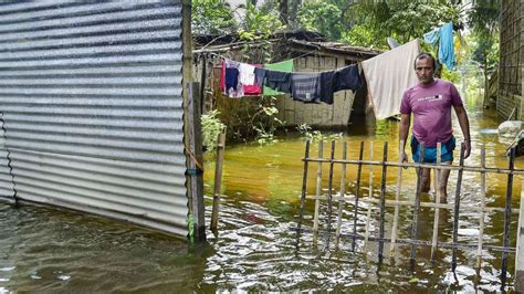 Assam Flood Situation Remains Grim As Death Toll Rises To 108 Pictures Tell The Story Of