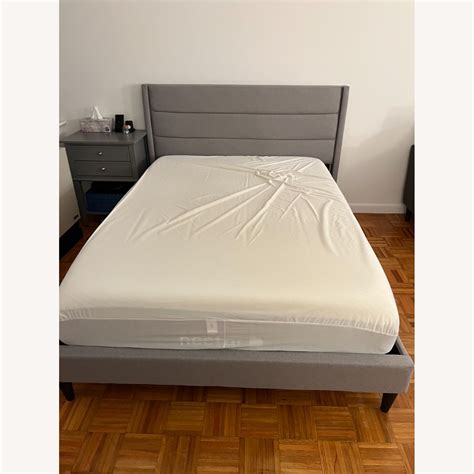 Wayfair Upholstered Low Profile Platform Bed Aptdeco