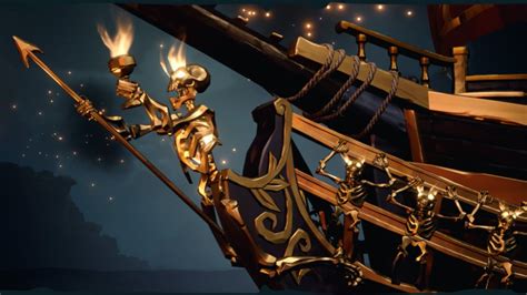 Sea Of Thieves Royal Revenge Ship Cosmetics Showcase Youtube