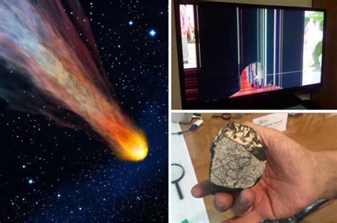 Meteorite Falls From Space Into Bedroom And Breaks Telly Daily Star