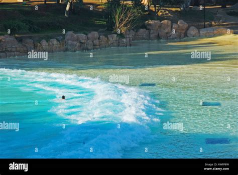 Artificial Beach And Waves Sun City South Africa Stock Photo Alamy
