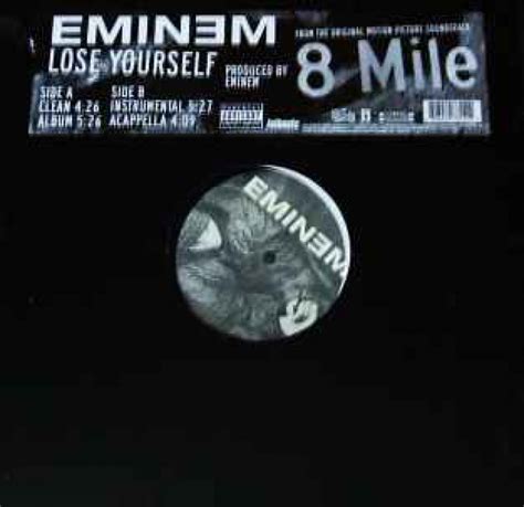 Lp Eminem Lose Yourself Single Importado Gringos Records