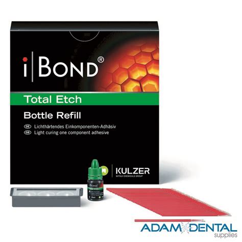 The product's adhesive strength and. iBOND Total Etch Singl Dose Refill - Dental Supplies ...