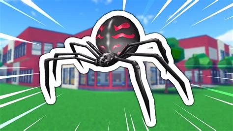 How To Be A Giant Spider In Robloxian Highschool Youtube