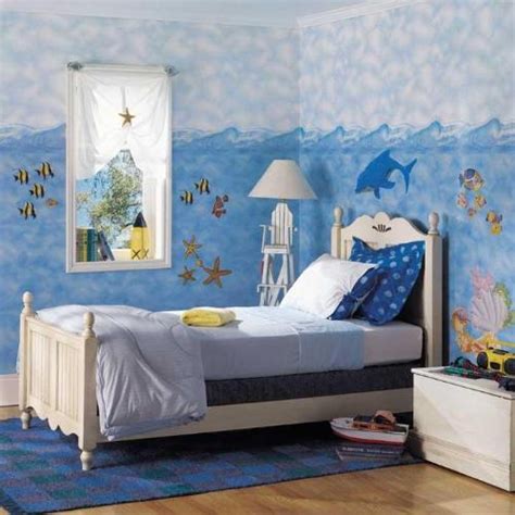Find and save sea themed room ideas mural design bed canopy picture, resolution: Kids Room Themes - Cartoon Themes, Jungle Theme, Sea theme ...