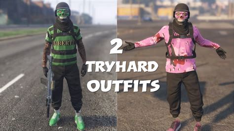 Gta 5 Online New 2 Dope Modded Tryhard Outfits Using