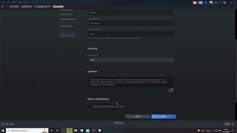 Steam 2022 How To Change Custom Profile Url Youtube