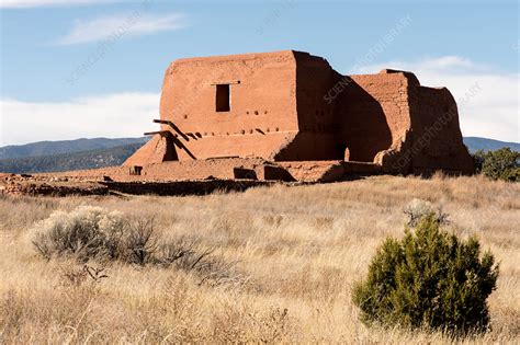 Pecos National Historical Park New Mexico Usa Stock Image C030