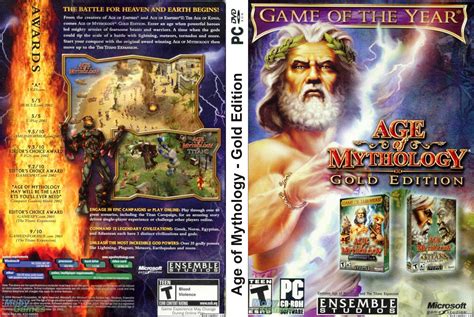 Age Of Mythology Gold Edition Game Cover