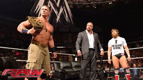 Miz Tv With John Cena And Daniel Bryan Raw August 12 2013 Youtube
