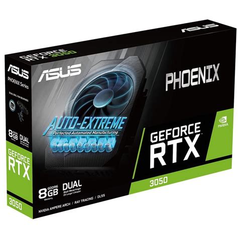 Asus Phoenix Geforce Rtx 3050 8gb Gddr6 Pci Express 40 Video Card Ph