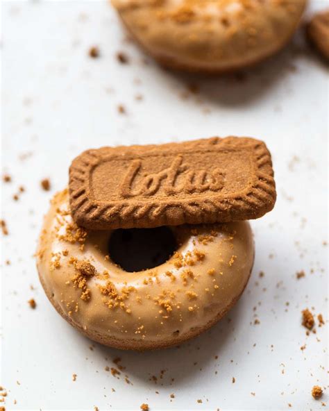 Lotus Biscoff Donuts Movers And Bakers Recipe Biscoff Baking