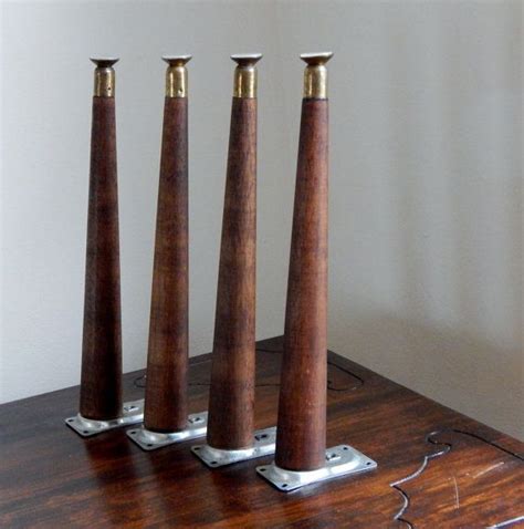 It perfectly combines with modern or lofty style of living as well as minimalistic interiors. Mid Century Modern Tapered Wood Legs, Vintage Modern ...