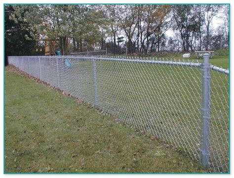 Corner, end, gate posts and gates not included Chain Link Fence Cost Per Foot | Home Improvement