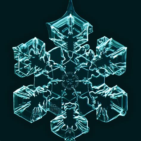 Snowflake Snowflakes Snowflakes Real Snow Crystal