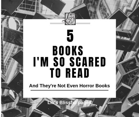 5 Books Im So Scared To Read And Why Books Horror Books Book Worth