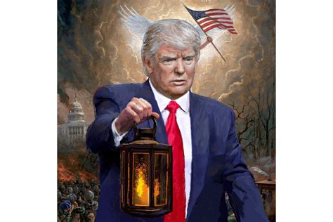 Controversial American Artist Jon McNaughton Launches Donald Trump NFT Collection Widewalls