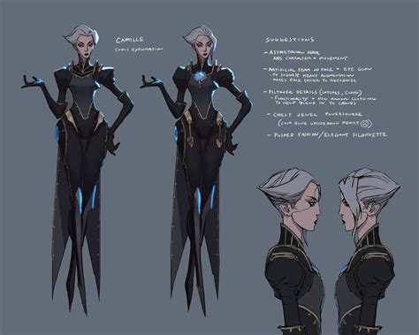 Early Exploration Of Camille For The Severed Ties Comic Source