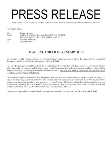 21 Free Press Release Template Word Excel Formats