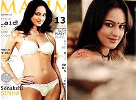 Sonakshi Sinha In Bikini On Maxim Hot Actress Sonakshi Sinha Photos