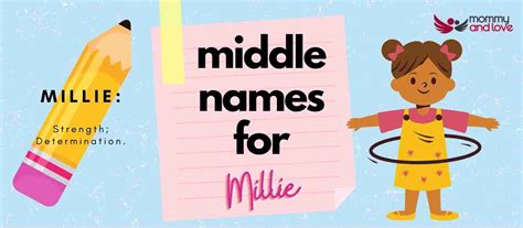 129 Amazing Middle Names For Millie Mommy And Love