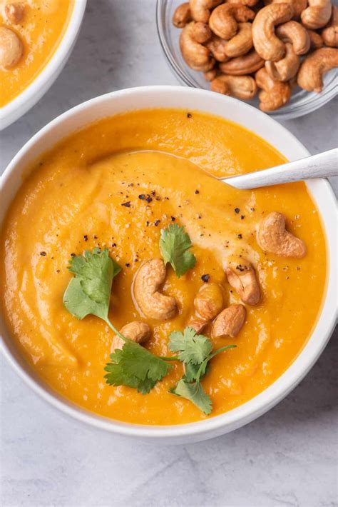 Sweet Potato Soup Vegan Recipe Feelgoodfoodie