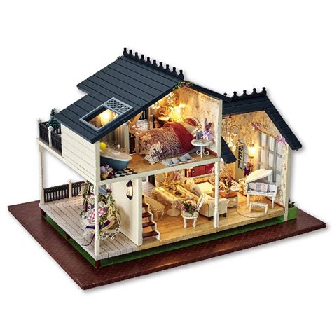 Simply browse an extensive selection of the best diy miniature house and filter by best match or price to find one that suits you! Diy Miniature Wooden Doll House Furniture Kits Toys ...