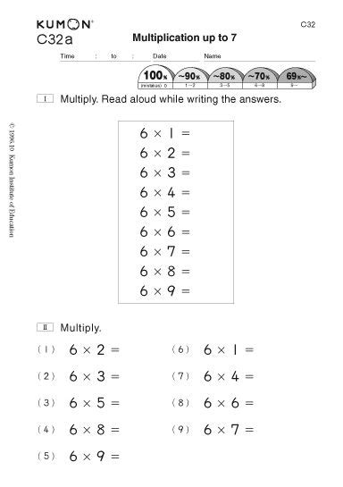 Image result for kumon exercises addition | Matemática
