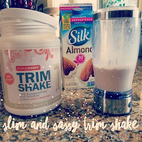 naturally essential momma on instagram “afternoon snack 👌 slim and sassy® trimshake—vanilla
